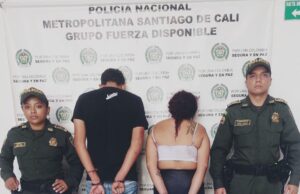 CAPTURADOS UN HOMBRE Y UNA MUJER EN EL MIO POR EL HURTO DE UN CELULAR