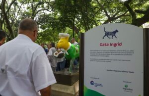 Llegó a Cali Ingrid, la Gata Pandebonera