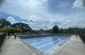Habitantes de Bugalagrande a disfrutar de su parque recreativo La María, gracias a la Gobernación del Valle