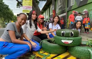 Con erradicación de escombrera en sendero de la Institución Educativa Boyacá, Cali vuelve a sonreír