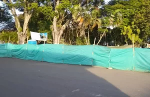 En Riofrío avanzan las obras que convertirán el parque ‘Diego Garcés’ en una parada imperdible para deleitarse con la mejor fritanga
