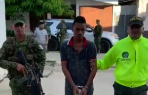 SUCRE/FUERZA PÚBLICA CAPTURA A PRESUNTO INTEGRANTE DEL CLAN DEL GOLFO