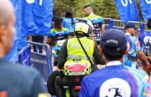 Presencia de las autoridades en la carrera 7K Cristo Rey 2023 garantizó la seguridad de todos los participantes
