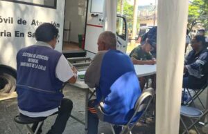 Personas en situación de calle que pernoctan en San Fernando Viejo asistieron a jornada de salud