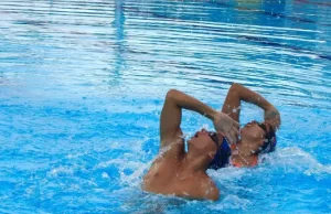 Jennifer Cerquera y Gustavo Sánchez, un dueto ganador de medallas en la natación artística