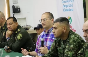 Gobernación del Valle lidera segunda Mesa Técnica de Seguridad con los gremios del sector agroindustrial