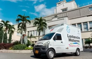 Con la Unidad Móvil del Banco de Leche Humana del HUV, ahora mamás lactantes pueden donar desde casa