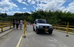 Habilitado el puente de Barragán que comunica al Valle con el Quindío