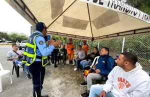 Las pausas activas salvan vidas en las carreteras del departamento