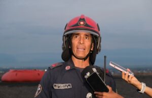 Alentadora jornada para sofocar incendio forestal