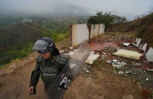 Operativo conjunto entre Alcaldía y Policía recupera área protegida del Cerro de la Antena en Cali