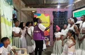 ‘Los Cielos del Pacífico’ llena de música la vida de niños y niñas del oriente de Cali