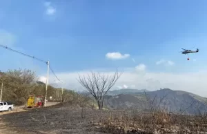 Estudian declaratoria de calamidad pública por incendios forestales en el Valle