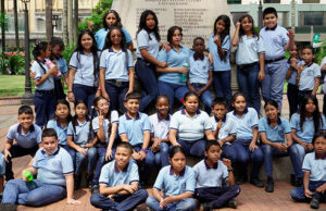 Como “inolvidable” calificaron algunos niños su recorrido por la emblemática Plaza de Cayzedo
