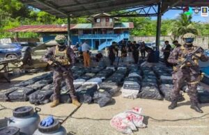 Operación marítima: Decomisan gran cantidad de cocaína en el Pacífico