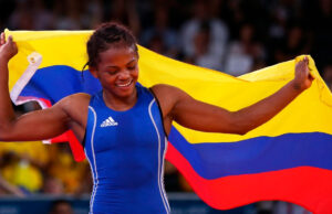 Despedida de Jackeline Rentería en los juegos nacionales