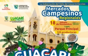 Este sábado gran Mercado Campesino en Guacarí