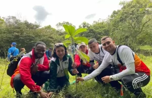 Deportistas se suman a jornadas ambientales durante los Juegos Nacionales