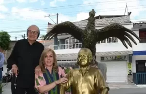 Con un monumento, Gobierno del Valle rinde homenaje al escritor Gustavo Álvarez Gardeazábal
