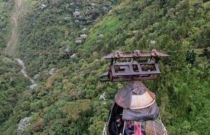 Susto en el parque de los nevados