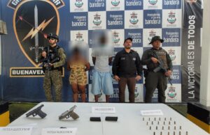 Atrapan a Tres Presuntos Delincuentes en Buenaventura