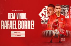 Rafael Santos Borré ficha por el Internacional de Porto Alegre
