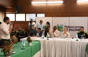 Gobernadora articulará esfuerzos con Alcaldía de Palmira para garantizar una rumba segura