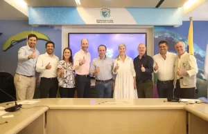 Gobiernos del Valle y Cali gestionan apoyos para el Tren de Cercanías con organización británica