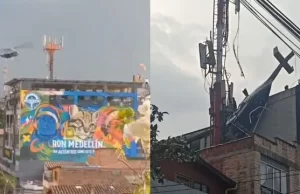 Tragedia aérea en Medellín: Accidente de helicóptero de turismo