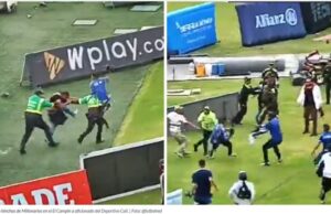 Violencia en El Campín: Ataque a un hincha de Millonarios por aficionados propios