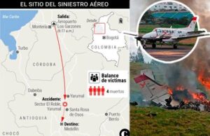 Accidente aéreo en zona montañosa de Antioquia