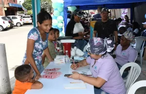 Gobernación inició Jornada de Servicios en beneficio de los habitantes de Juanchito y Candelaria