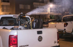 Fumigación masiva contra el dengue en Cali: más de 1.160 manzanas tratadas