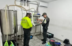 Descubren Fábrica Clandestina De Licor