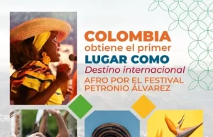 Convierten a Colombia en el primer destino internacional afro