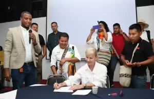 Gobernación concertó el Plan de Desarrollo Indígena