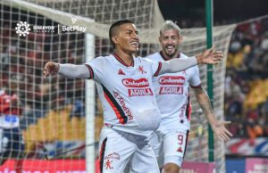 Poderosa goleada “Escarlata” en Medellín