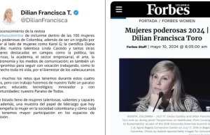 Gobernadora del Valle fue reconocida como una de las 100 mujeres más poderosas de Colombia