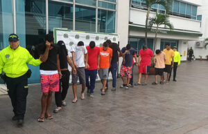 Capturan a 11 Presuntos Moto-Ladrones en Cali Gracias a Grupo Especial de Policía