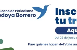 Abiertas las inscripciones para el Premio Vallecaucano de Periodismo