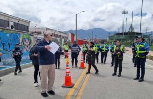 Agentes de tránsito se capacitan en Bogotá