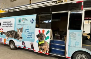 El bus de esterilización de la Gobernación del Valle llega a los barrios