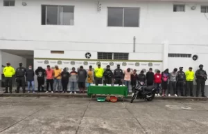 Autoridades capturan a 17 integrantes de banda y esclarece homicidios en Tuluá