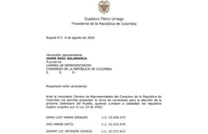 Tres mujeres conforman la terna para elegir Defensora del Pueblo