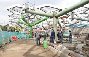 El Parque del Cholado se transforma en un ‘panal’