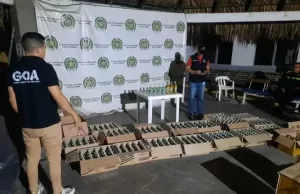 Incautan licor camuflado en abono