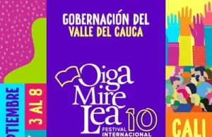 Septiembre llega con mucha lectura, cine, conversatorios y hasta música, con el Festival Internacional Oiga Mire Lea