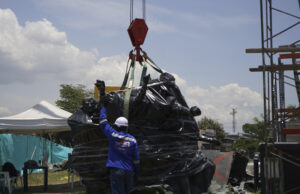 El Monumento a la Solidaridad, en su recta final