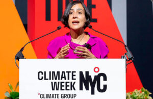 La ministra de Ambiente participó en la Semana del Clima