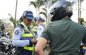Operativos de tránsito en la vía al mar